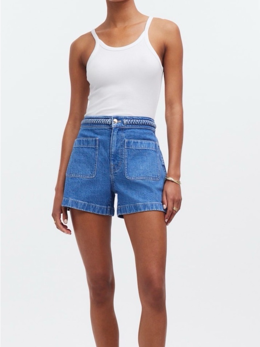 Madewell x Lisa Says Gah! Denim Shorts